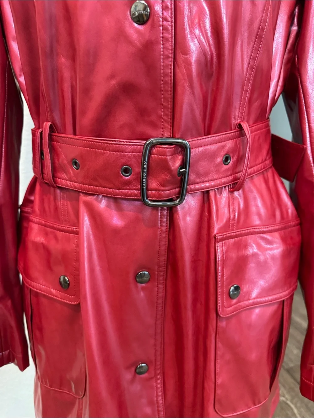 Authentic Burberry London Backworth Glossy Trench Coat with Belt - Picture 11 of 17